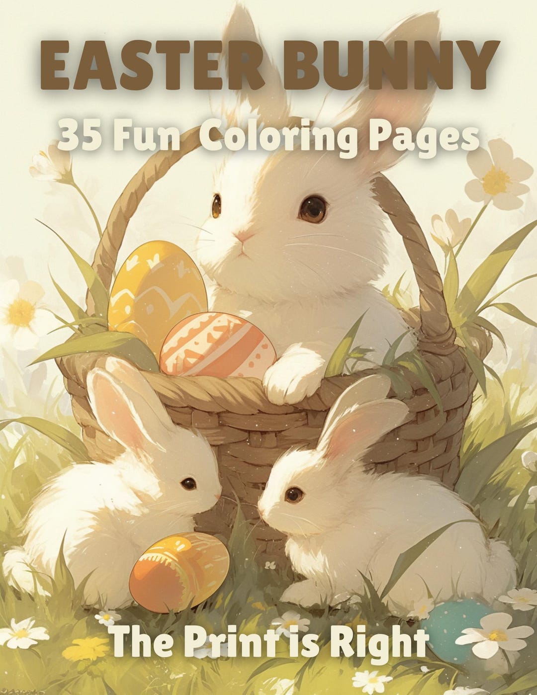 35 Easter Bunny Coloring Pages | Kids Coloring Pages | Fun Cute and ...