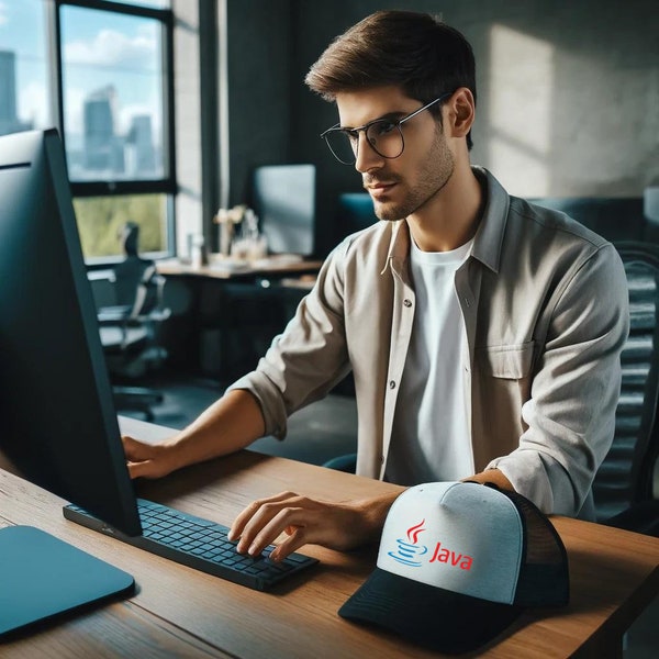 Chapeau avec logo Java - Un couvre-chef élégant et confortable pour les développeurs et les passionnés de technologie
