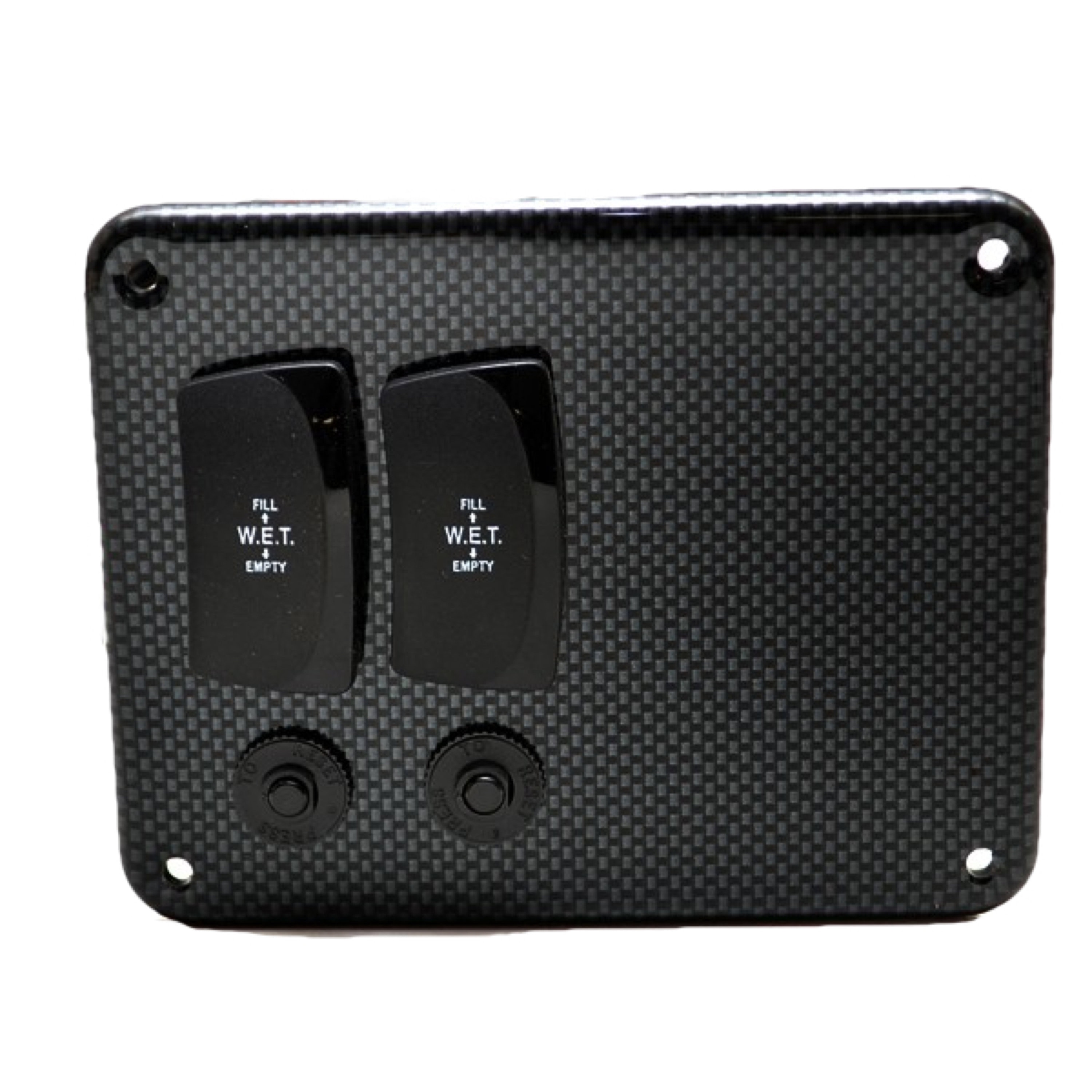 Synthetic Carbon Fiber ABS Sheets for Boat Instrument Panels, Switch