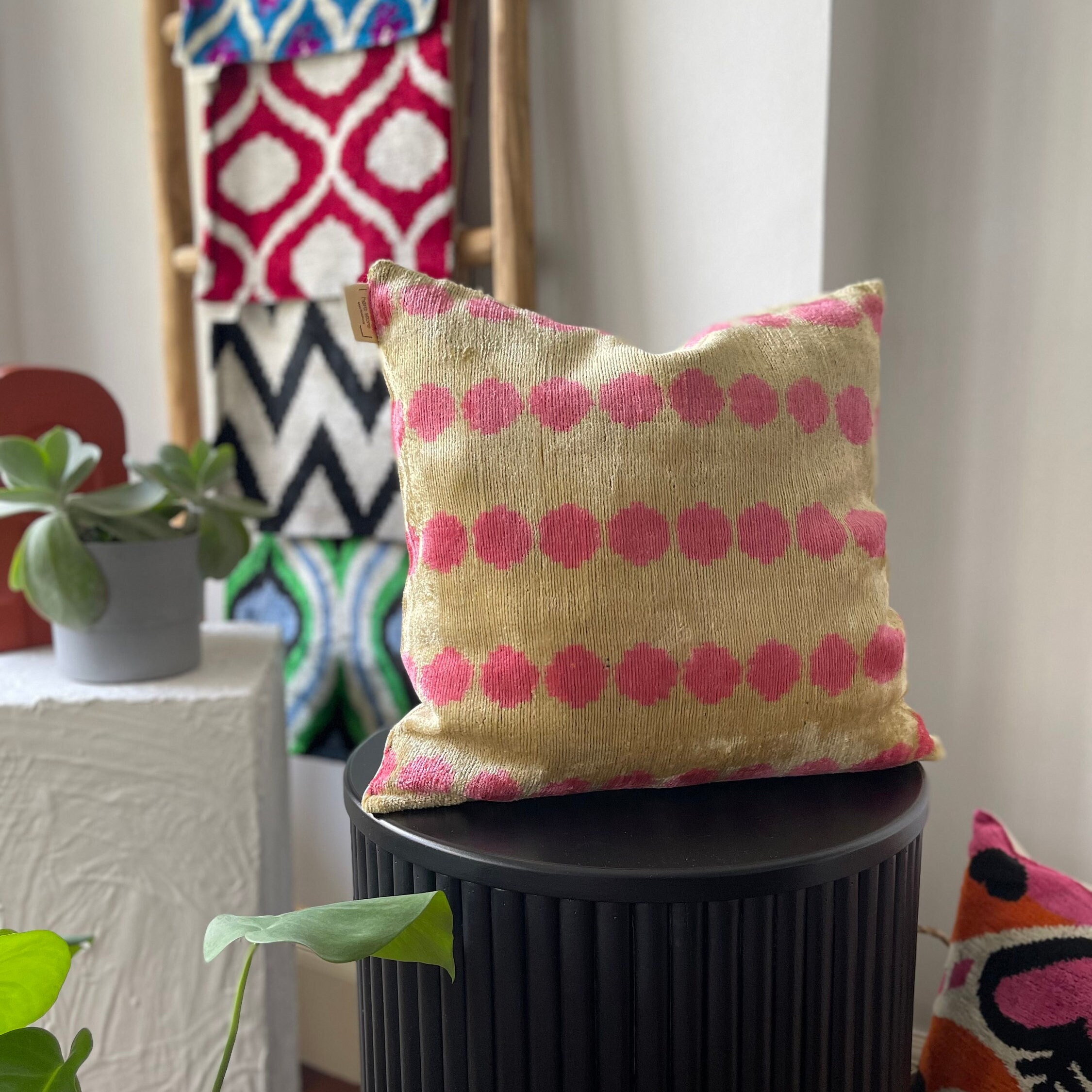 Etsy ikat pillows 2025