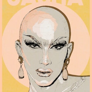 Sasha Velour Illustration Print