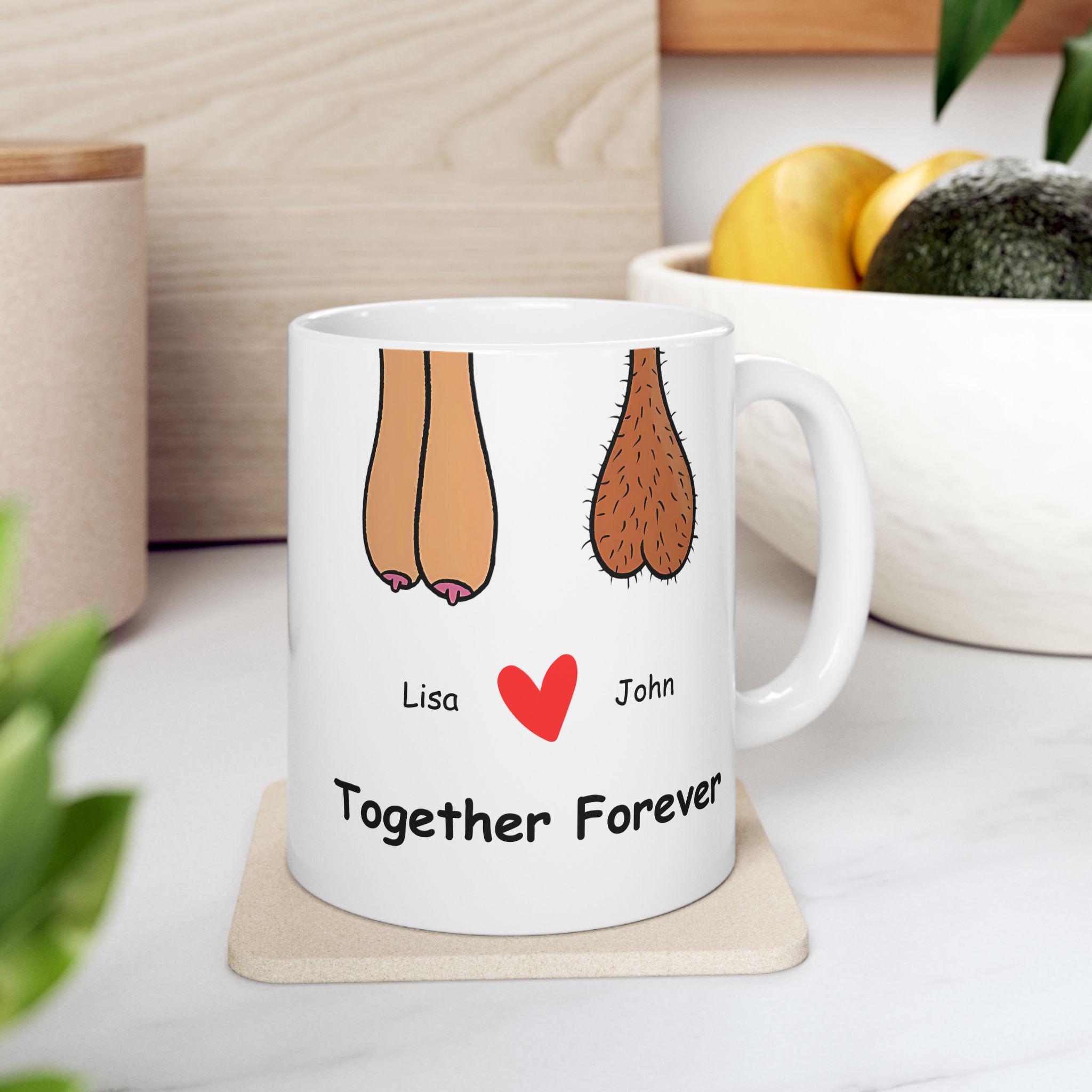 Personalized Fiance And Fiancee Est Mugs Engagement Gift Newly Engaged