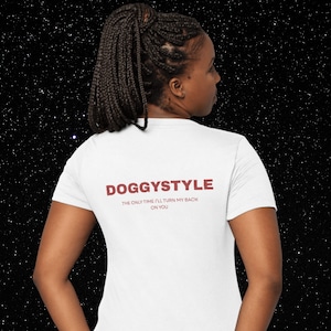 Doggystyle Tee, Funny Gift for Her, Sex Pose, TrendingT-Shirt, Couples Shirt, Graphic Tee, Naughty Shirt, Adult Humor Gift, Funny Sex Shirt