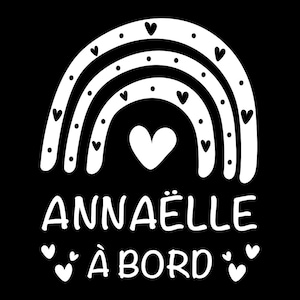 Baby on Board sticker, car sticker, personalized baby on board sticker, name sticker, personalized car sticker