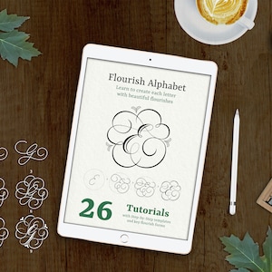 Flourish Alphabet - Tutorials