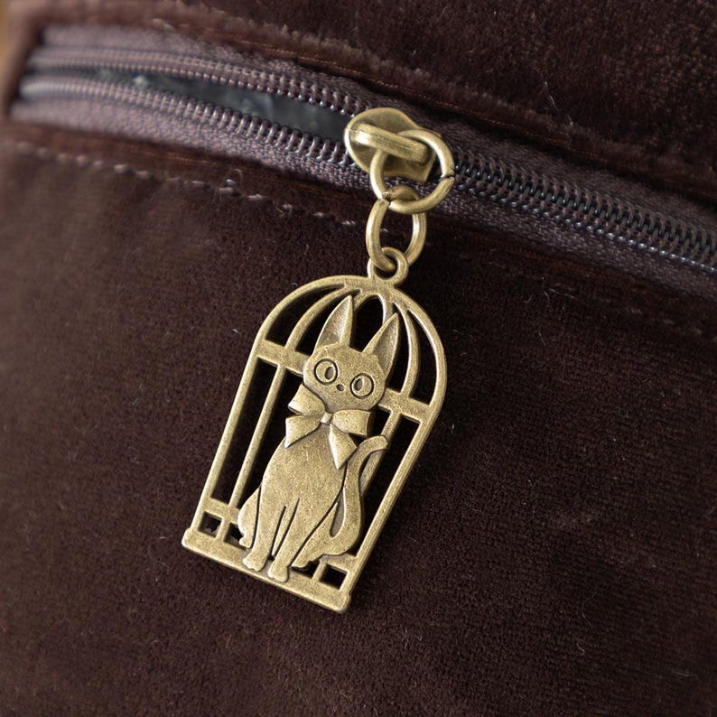 Official Studio Ghibli Kikis Delivery Service Velour Chocolate Cake Pouch image 6