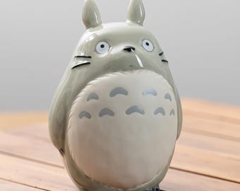 Official Studio Ghibli Big Totoro Porcelain Doll Figurine Home Decor Shipped from Japan