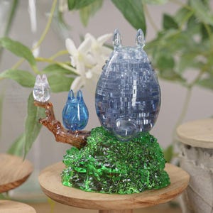 Officieel Studio Ghibli Totoro Ocarina 3D-kristallen puzzelbeeldje afbeelding 2
