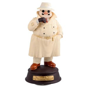 Officiell Studio Ghibli Porco Rosso Porslinsspeldosa Levererad Från Japan bild 9