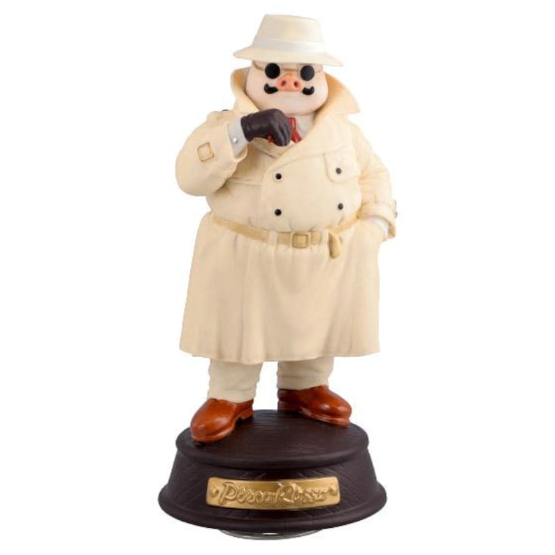Officiell Studio Ghibli Porco Rosso Porslinsspeldosa Levererad Från Japan bild 9