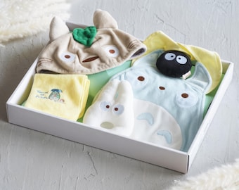 Official Studio Ghibli Personalized Totoro Baby Gift Set Shipped from Japan