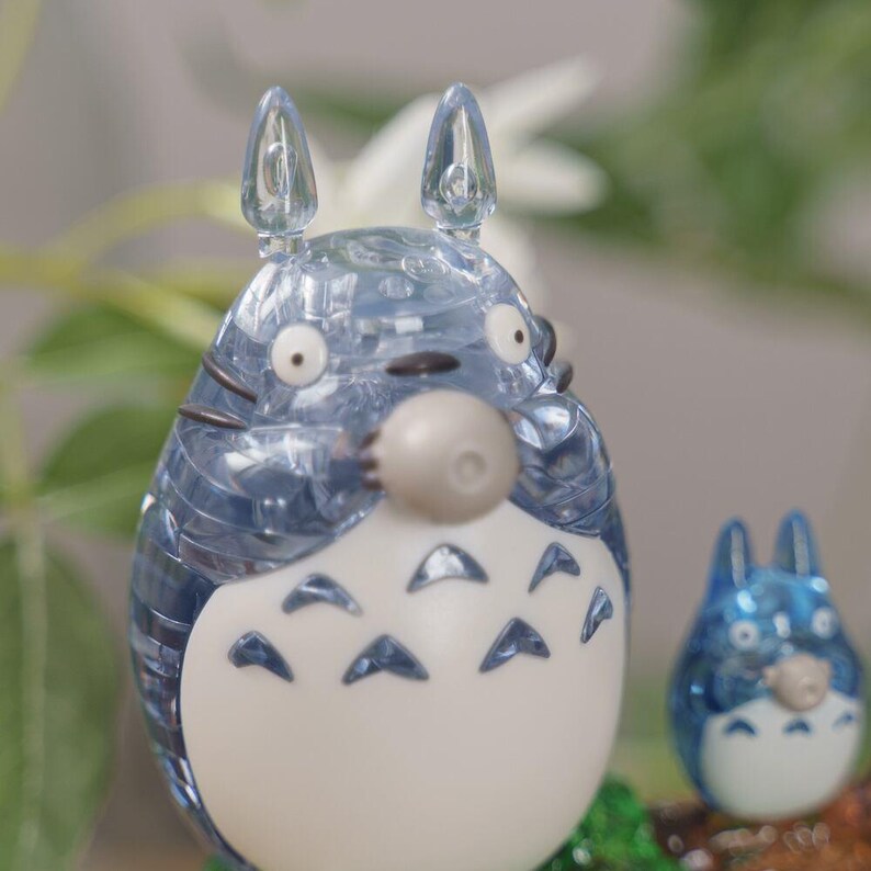 Officieel Studio Ghibli Totoro Ocarina 3D-kristallen puzzelbeeldje afbeelding 3