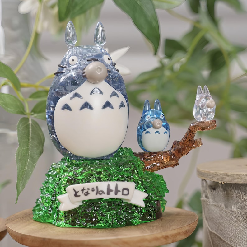 Officieel Studio Ghibli Totoro Ocarina 3D-kristallen puzzelbeeldje afbeelding 1