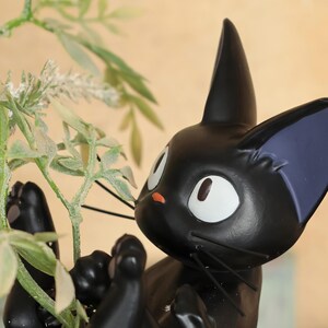 Studio Ghibli Official Kikis Delivery Service Jiji Cat Bud Vase Shipped From Japan image 2