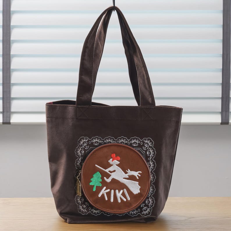Studio Ghibli Kikis leveransservice Velour Mini Tote Bag bild 9