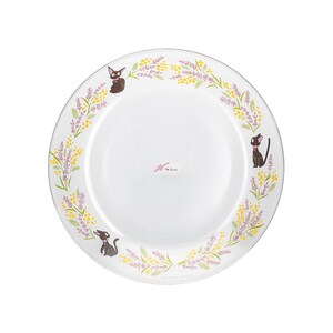 Official Studio Ghibli Kikis Delivery Service Jiji Glass Dessert Plate Shipped from Japan image 9