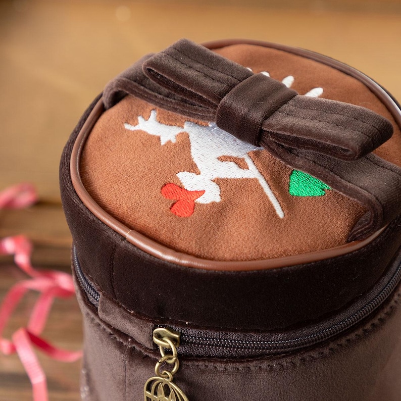 Official Studio Ghibli Kikis Delivery Service Velour Chocolate Cake Pouch image 4