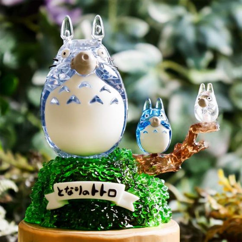 Officieel Studio Ghibli Totoro Ocarina 3D-kristallen puzzelbeeldje afbeelding 7
