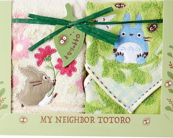 Studio Ghibli Totoro Handtuch Geschenkset aus Bio Baumwolle