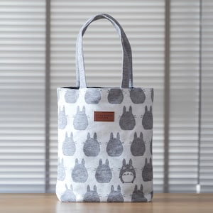 My Neighbor Totoro Tote Bag Large Totoro Silhouette Gobelin Weave A4 Studio Ghibli Official
