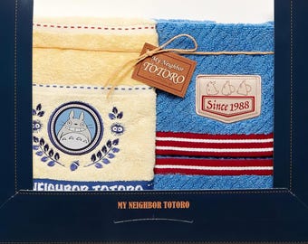 Studio Ghibli My Neighbor Totoro Organic Cotton Towel Gift Set