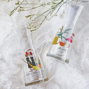 Jarrón de cristal retro oficial de Studio Ghibli de Kiki, la aprendiz de bruja, enviado desde Japón. imagen 14