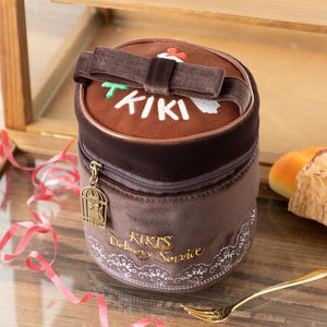 Official Studio Ghibli Kikis Delivery Service Velour Chocolate Cake Pouch image 1