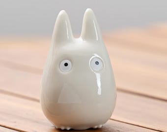 Official Studio Ghibli Small Totoro Porcelain Figurine Shipped from Japan