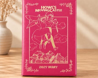 Howl's Moving Castle 2027 B6 Planner, Howl and Sophie, Studio Ghibli Schedule Book