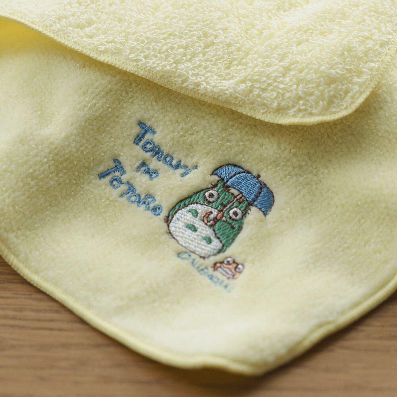 Set de regalo oficial de Studio Ghibli personalizado de Totoro para bebés, enviado desde Japón. imagen 8