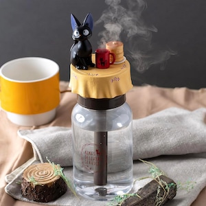 Almost Sold Out Kiki’s Delivery Service Jiji USB Mini Humidifier, Tabletop, Official Studio Ghibli