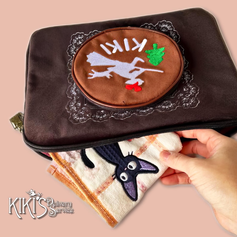 Officiellt Studio Ghibli Kikis Delivery Chokladkaka Multifunktionsfodral Levererat från Japan bild 2