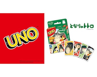 Official Studio Ghibli My Neighbor Totoro UNO Game with Exclusive Stroll Cards