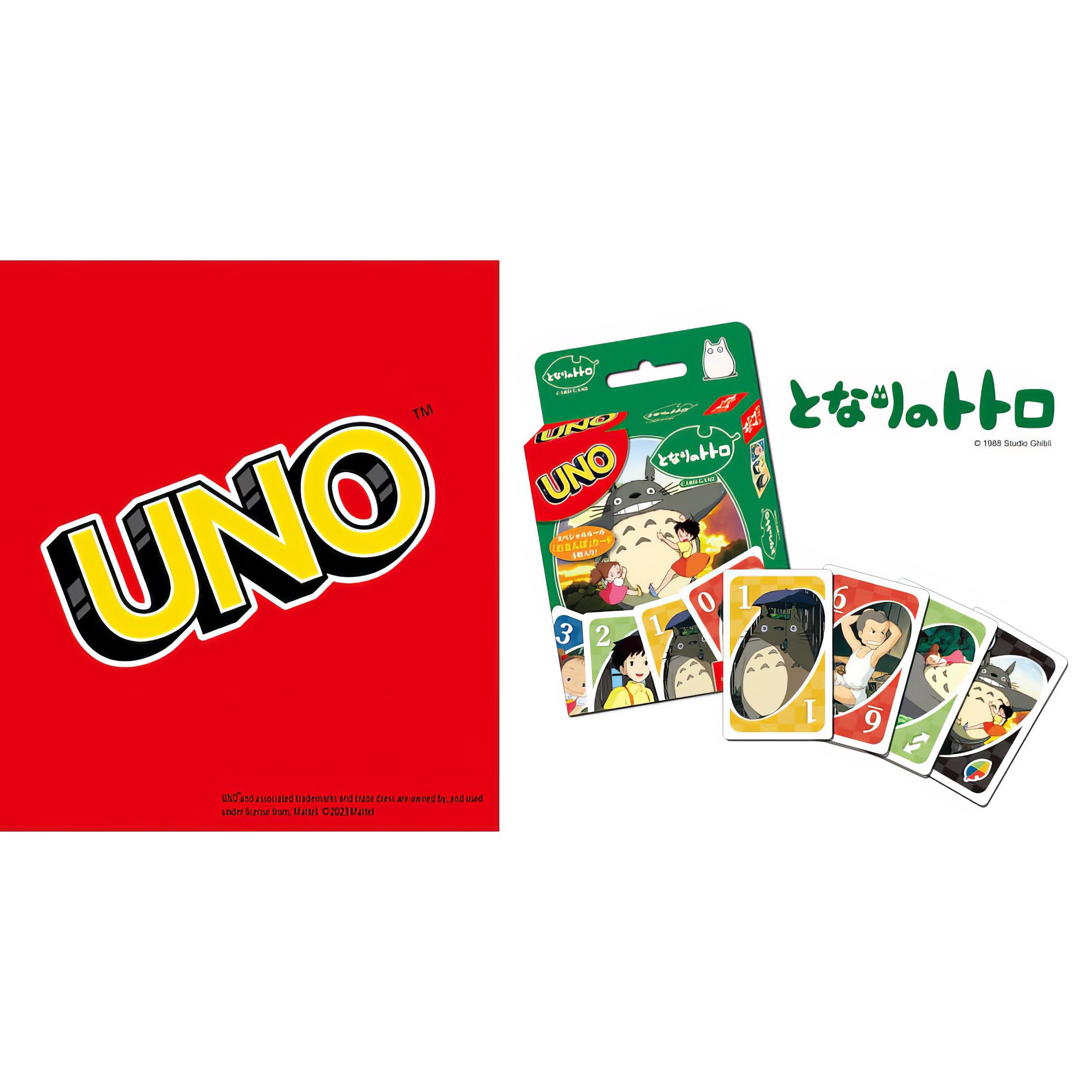 Official Studio Ghibli My Neighbor Totoro UNO Game With Exclusive