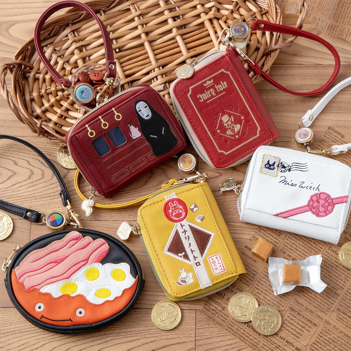 スタジオジブリ公式 ハウルの動く城 カルシファー リールカード コイン