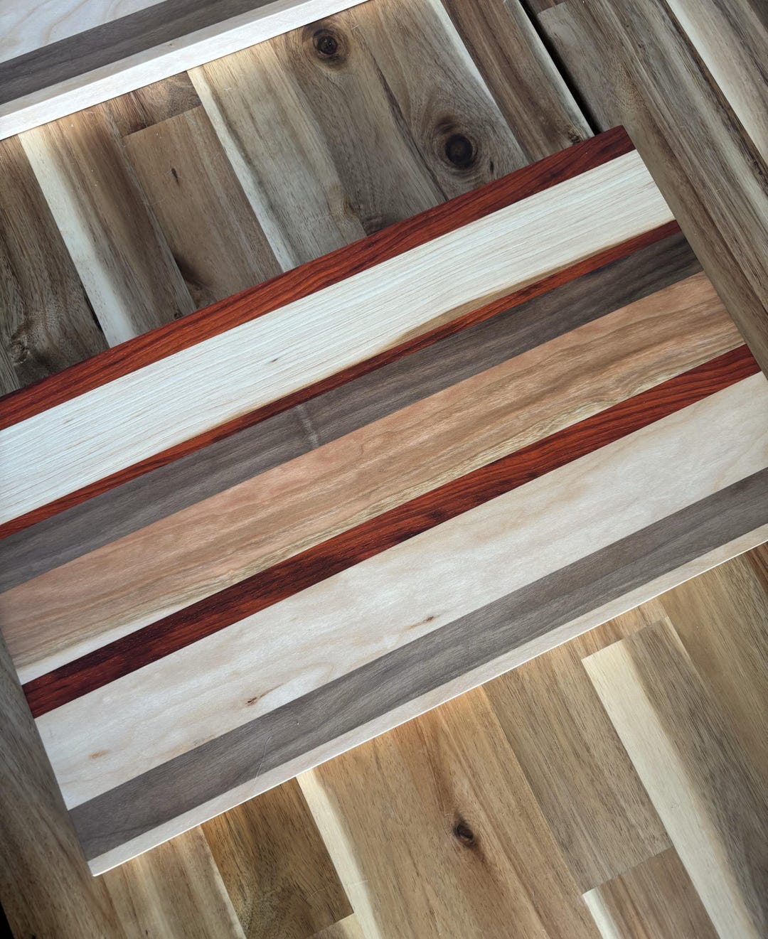 Image showcasing Handcrafted Wood Cutting Board - Etsy