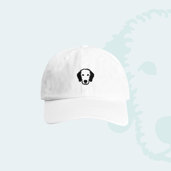 Casquette Goldendoodle Brodée: Style Unique pour Amoureux des Chiens, Confort Inégalé, Idéal en Cadeau pour une Dog Mom