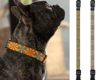 Dog Collar: Geometric Collection – Comfort and Modern Style, Perfect as a Gift for Your Pet