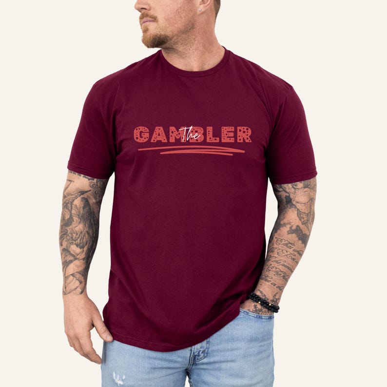 Casino Couple Unisex Shirt Set Gambler Banker Couple Gift Cute Couple Shirts Casino Lover Gifts Gambling Shirt Gambling Gifts image 10