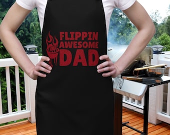Grembiule da barbecue, Regali divertenti per papà, Maestro della griglia, Grembiule per papà, Accessorio da cucina, Regalo per la festa del papà, Regalo di compleanno per papà, Grembiule divertente