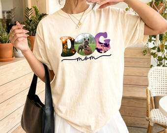 Custom Pet Photo Shirt Gift Personalized Dog Photo Shirt Pet Portrait Shirt Custom Cat Picture tshirt Memorial Pet Portrait Shirt Gift Idea