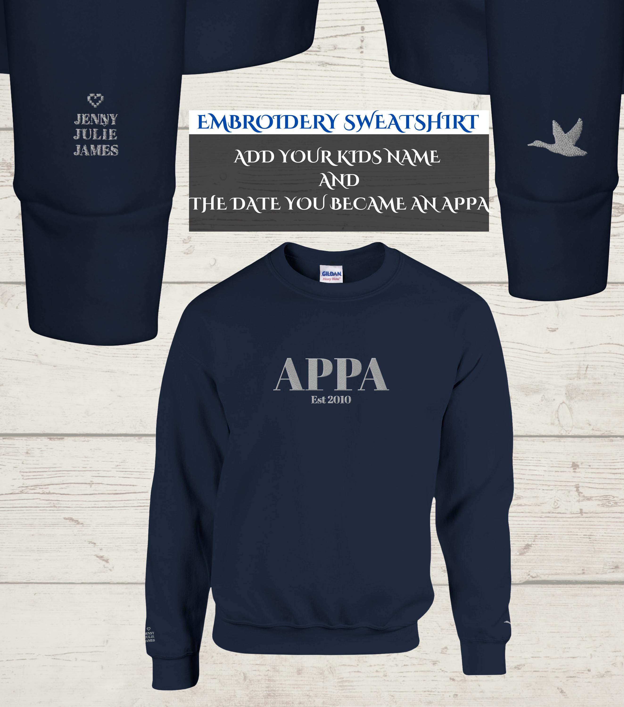 Appa sweatshirt etsy hotsell