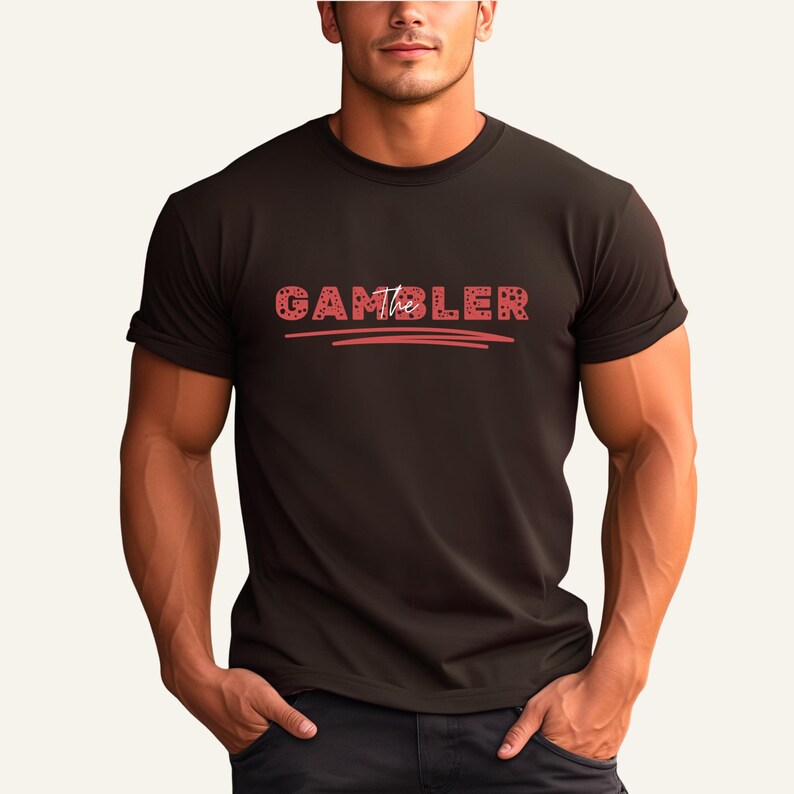 Casino Couple Unisex Shirt Set Gambler Banker Couple Gift Cute Couple Shirts Casino Lover Gifts Gambling Shirt Gambling Gifts image 12