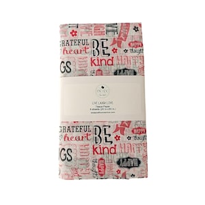 Live Laugh Love Tissue Paper / Inspirational Words Tissue Paper