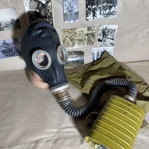 Gp 5 ブラックガスマスク ソビエトロシア軍 新古品 在庫品