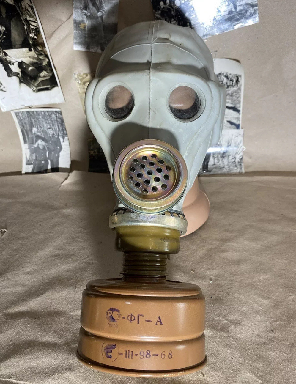 超入手困難品】限定一個!! 実物 本物 ソ連製 ソビエト軍 SHMS