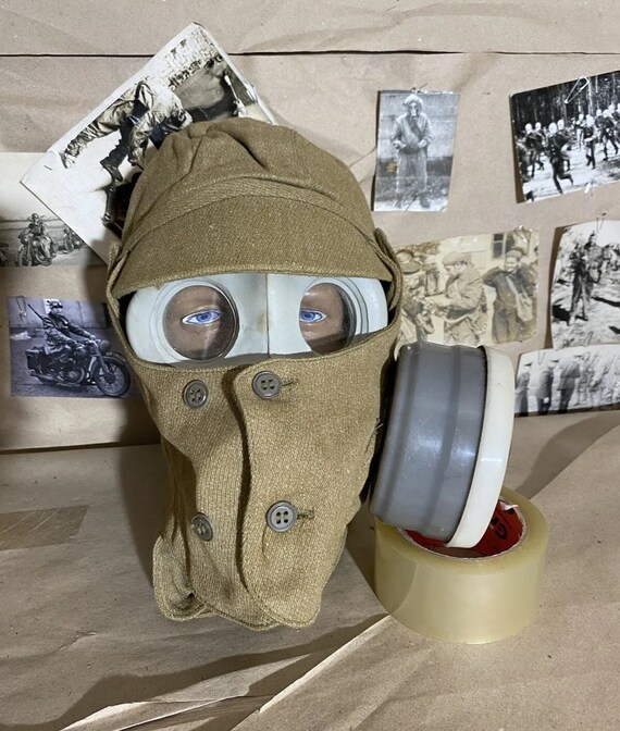 ソビエトソ連軍事ヴィンテージ保護ガスマスク 1981 PMG NEREKHTA