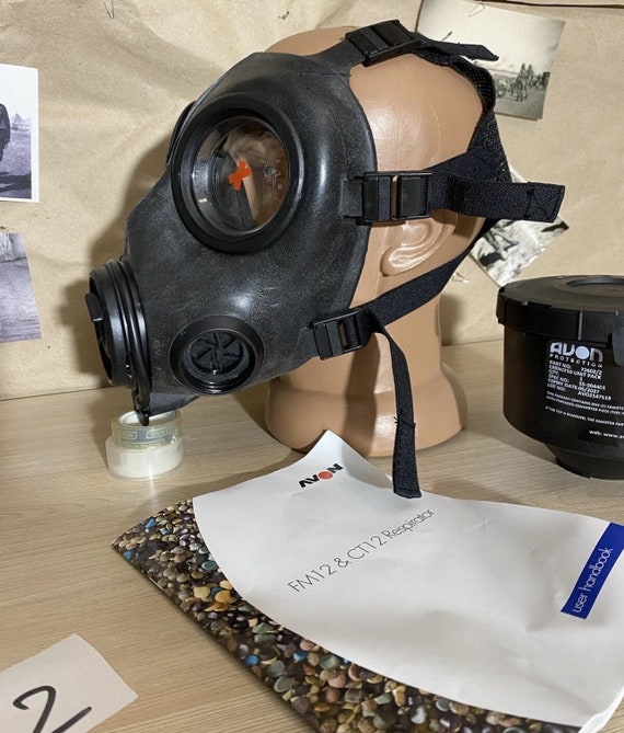 AVON CBRN-FM12 ガスマスク フィルター付き