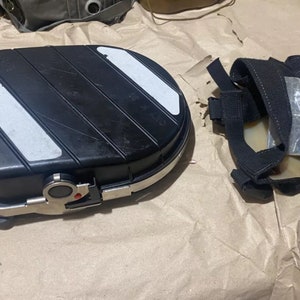 Original, raro, autorrescatador de oxígeno autónomo, DRAGER OXY K30 SF, ejército militar vintage