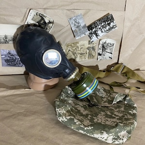 Original protection Gas Mask SilaProm Ukraine SHMP GP-5 Gas Mask 2020 GosT Filter GP-7K 2022 black Military Army